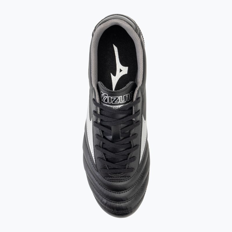 Încălțăminte de fotbal pentru bărbați  Mizuno Morelia II Club FG black/galaxy silver/dark shadow 5