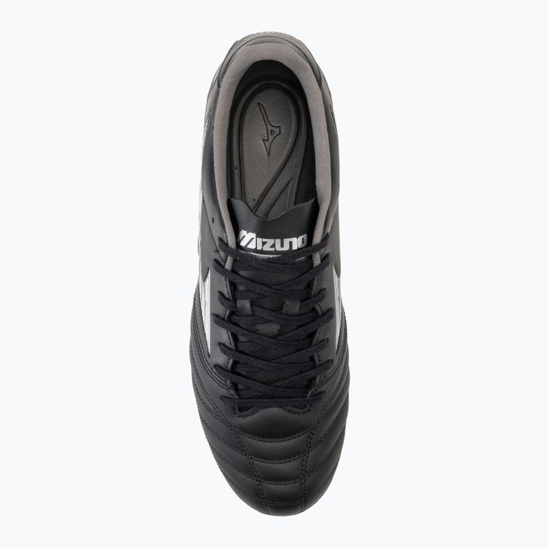 Încălțăminte de fotbal pentru bărbați  Mizuno Morelia Neo IV Pro FG black/galaxy silver 5