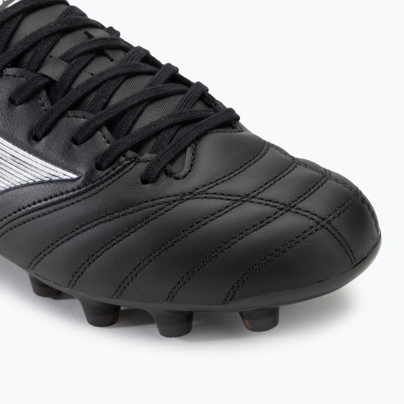 Încălțăminte de fotbal pentru bărbați  Mizuno Morelia Neo IV Pro FG black/galaxy silver 7