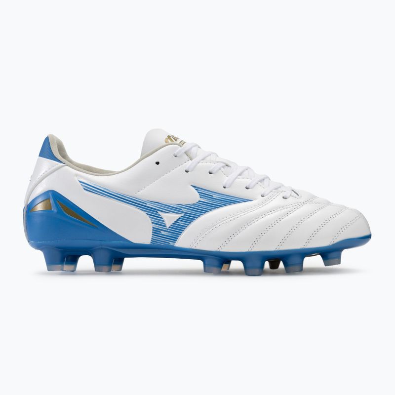 Încălțăminte de fotbal pentru bărbați  Mizuno Morelia Neo IV Pro FG laser blue/white 2