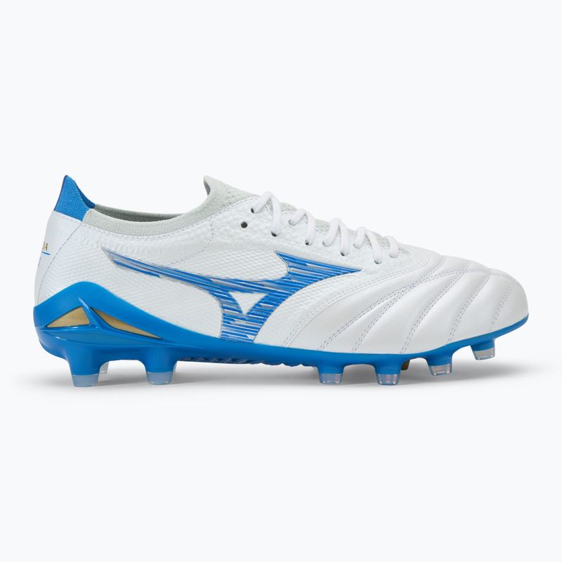 Încălțăminte de fotbal pentru bărbați Mizuno Morelia Neo IV β Japan FG laser blue/white 2