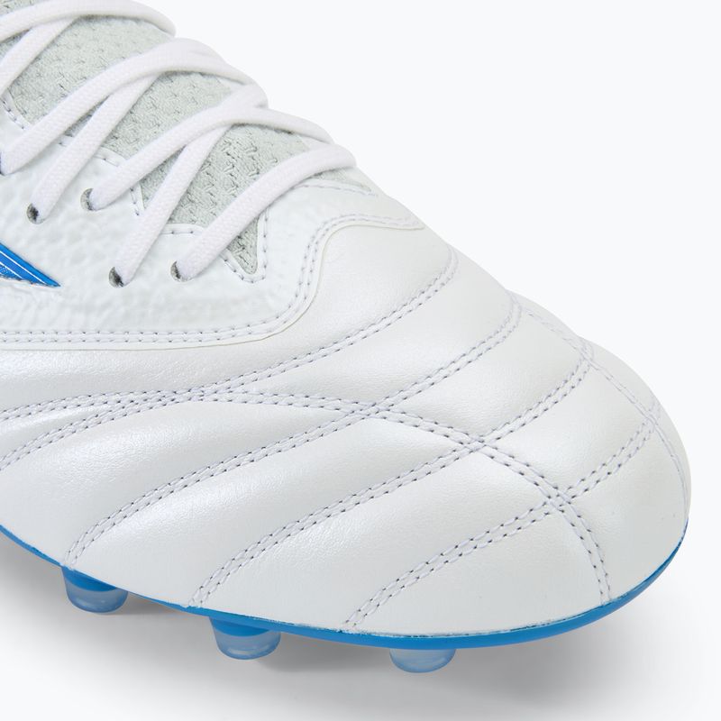 Încălțăminte de fotbal pentru bărbați Mizuno Morelia Neo IV β Japan FG laser blue/white 7