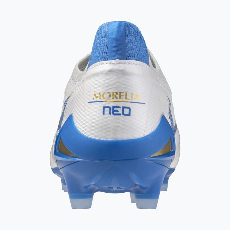 Încălțăminte de fotbal pentru bărbați Mizuno Morelia Neo IV β Elite FG laser blue/white 10