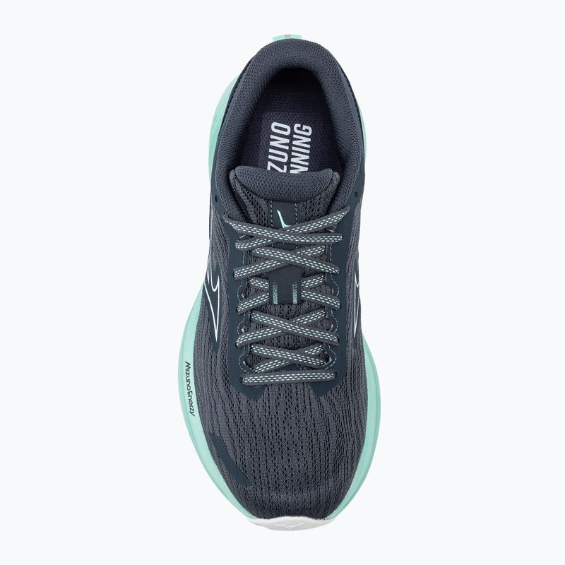 Încălțăminte de alergare pentru femei Mizuno Wave Revolt 3 india ink/neo silver/dusty jade green 5