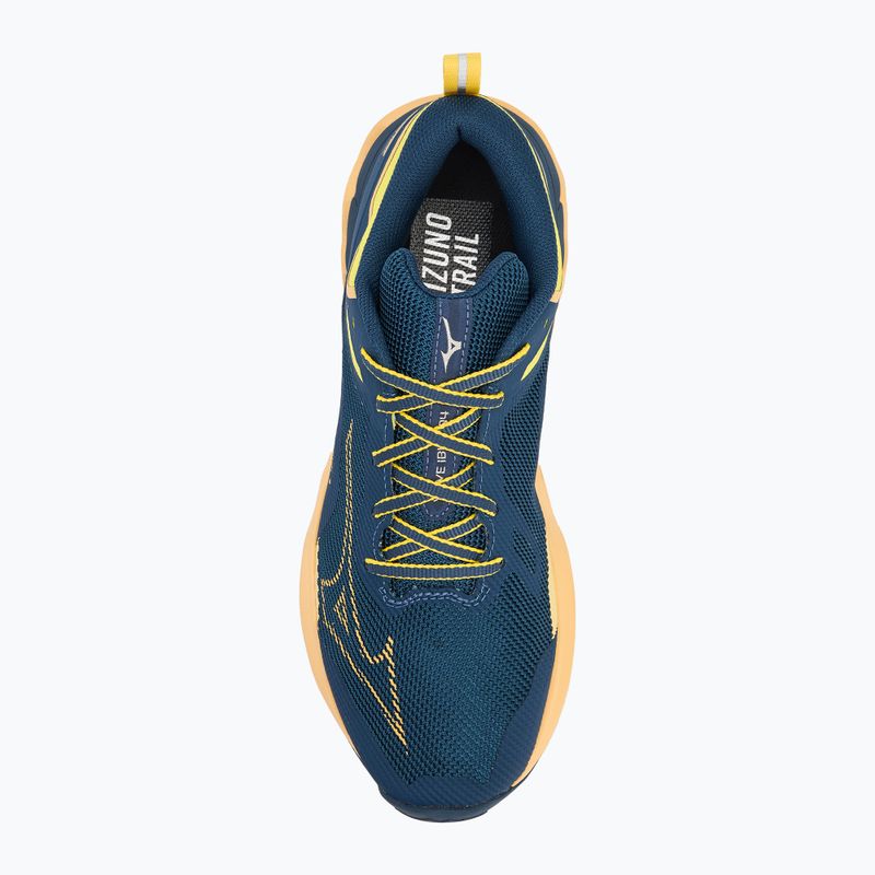 Încălțăminte de alergare pentru bărbați Mizuno Wave Ibuki 4 blue wing teal/flax/quince 5