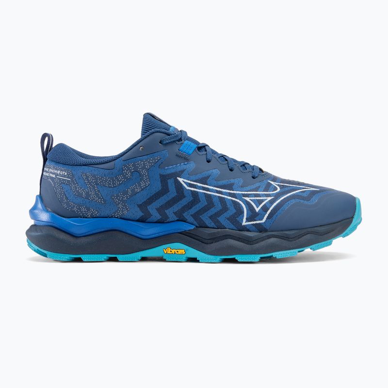 Încălțăminte de alergare pentru bărbați Mizuno Wave Daichi 8 GTX classic blue/white/pageant blue 2