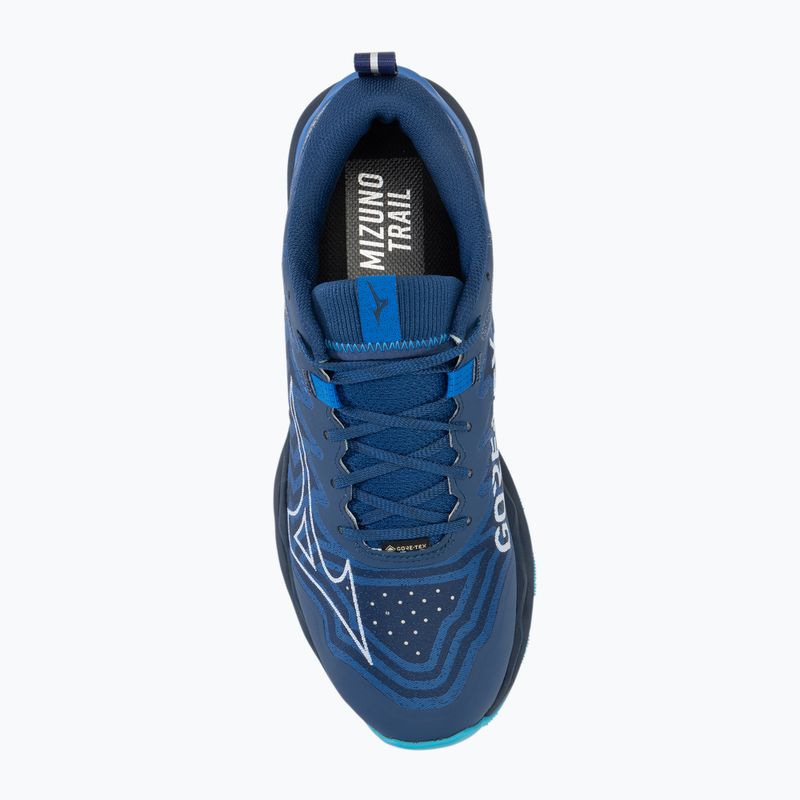 Încălțăminte de alergare pentru bărbați Mizuno Wave Daichi 8 GTX classic blue/white/pageant blue 5