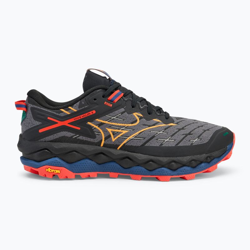 Încălțăminte de alergare pentru bărbați Mizuno Wave Mujin 10 black/apricot/spicy orange 2