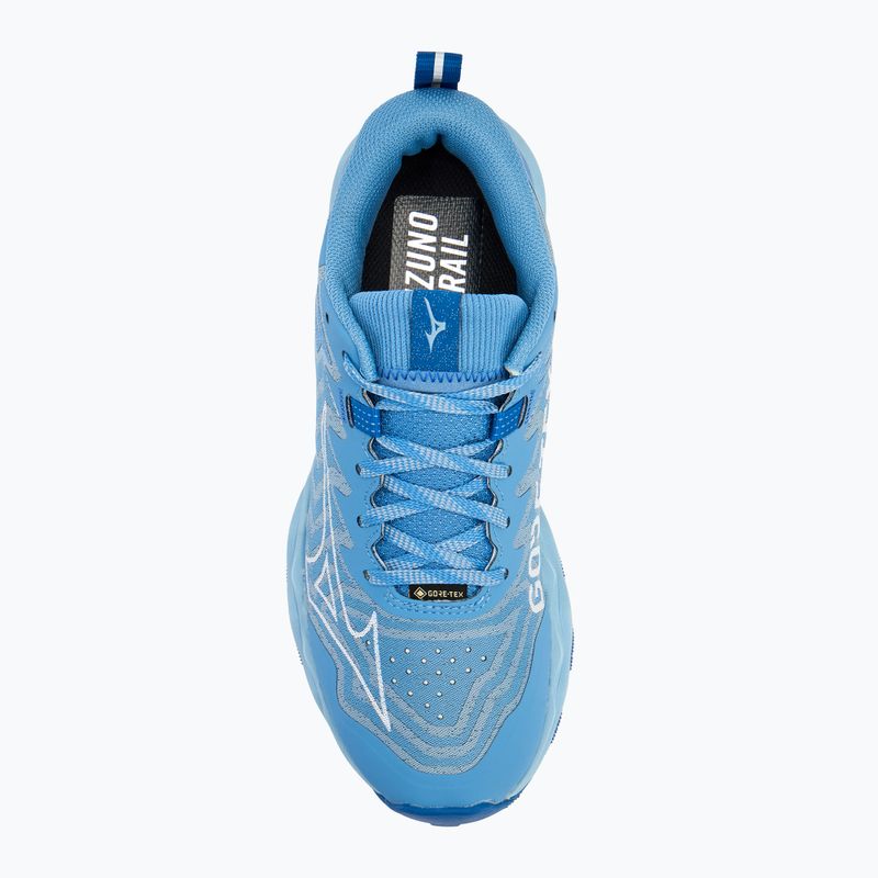 Încălțăminte de alergare pentru femei Mizuno Wave Daichi 8 GTX glacier lake/white/classic blue 5