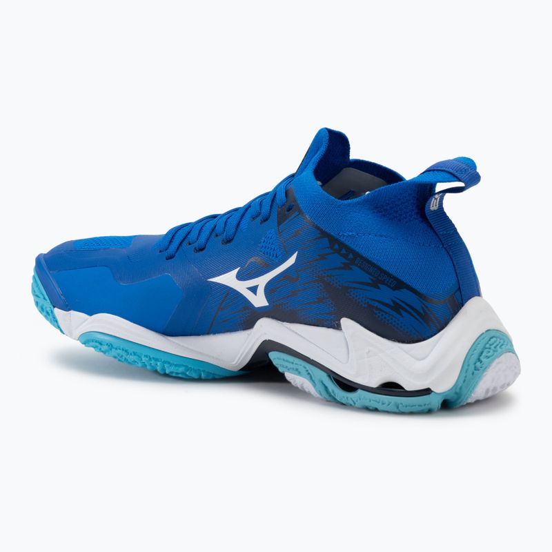 Încălțăminte de volei pentru bărbați Mizuno Wave Lightning Neo 3 mugen blue/white/estate blue 3