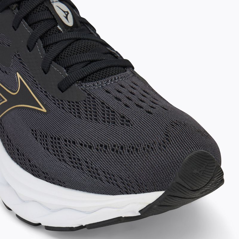 Încălțăminte de alergare pentru bărbați Mizuno Wave Serene ebony/golden halo/mizuno snow white 7
