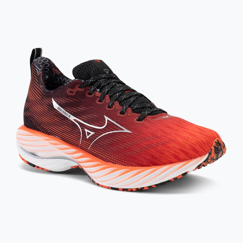 Încălțăminte de alergare pentru bărbați Mizuno Wave Rider 28 mizuno ignition red/silver/black