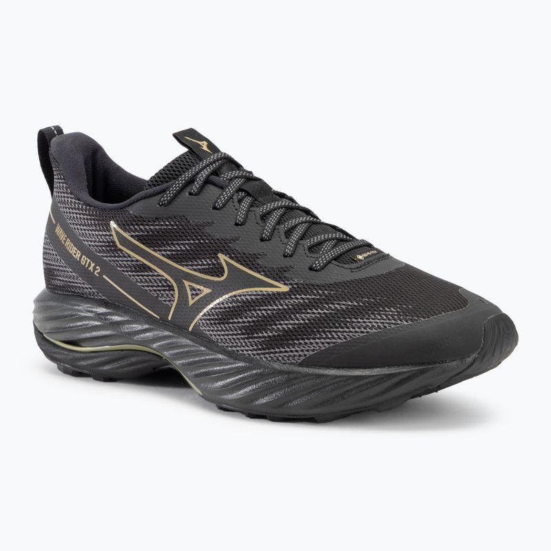 Încălțăminte de alergare pentru bărbați Mizuno Wave Rider GTX 2 black/golden halo/quiet shade