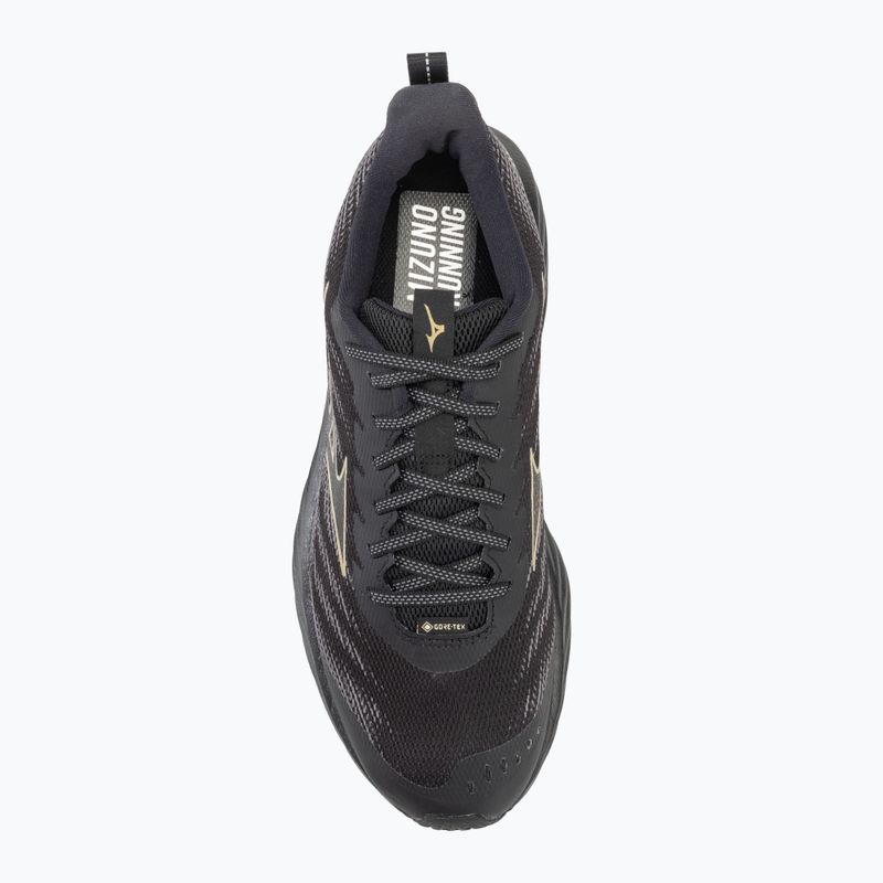 Încălțăminte de alergare pentru bărbați Mizuno Wave Rider GTX 2 black/golden halo/quiet shade 5