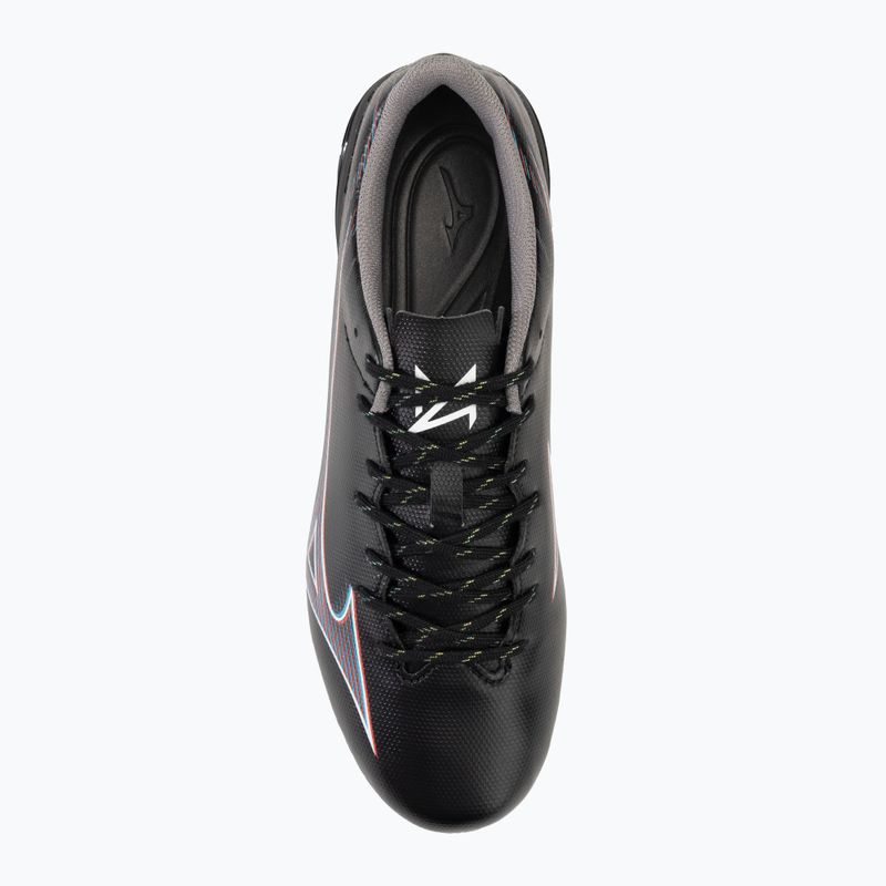 Încălțăminte de fotbal pentru bărbați Mizuno α Select FG black/ignition red/801 c 5