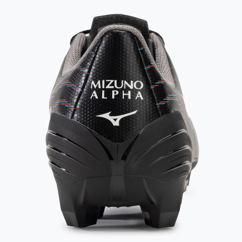 Încălțăminte de fotbal pentru bărbați Mizuno α Select FG black/ignition red/801 c 6