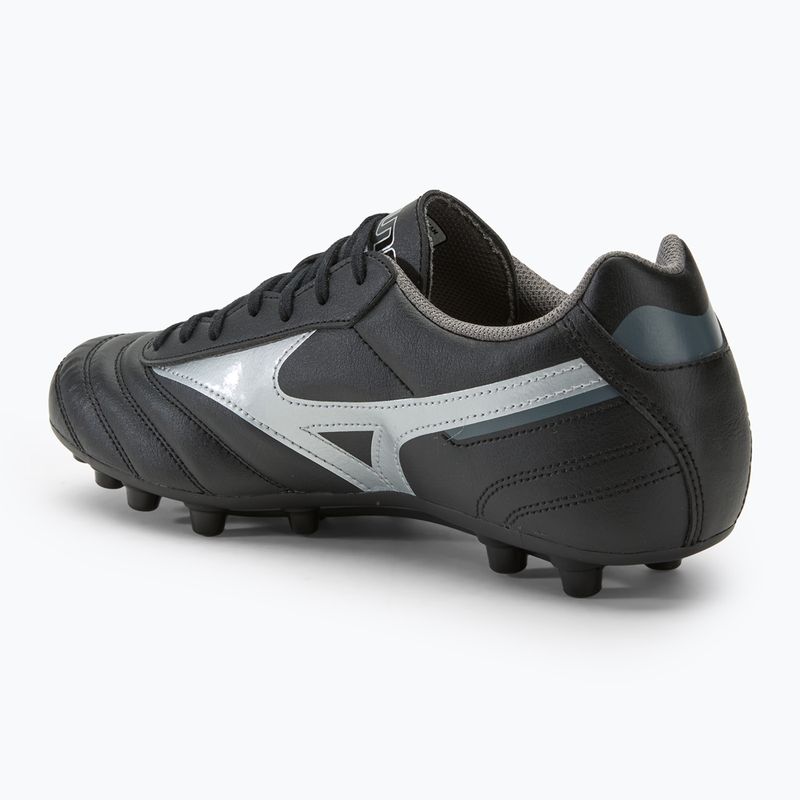 Încălțăminte de fotbal pentru bărbați Mizuno Morelia II Club AG black/galaxy silver/dark shadow 3
