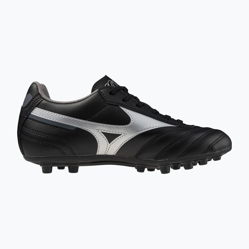 Încălțăminte de fotbal pentru copii Mizuno Morelia II Club AG black/galaxy silver/dark shadow 2
