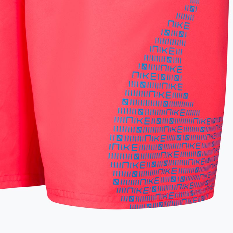 Pantaloni scurți de înot pentru bărbați Nike Matrix Logo 7' roșu NESSA521 3