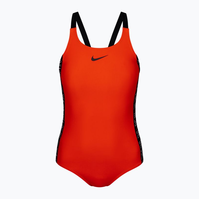 Costume de baie pentru copii NIKE LOGO TAPE roșu NESSB758
