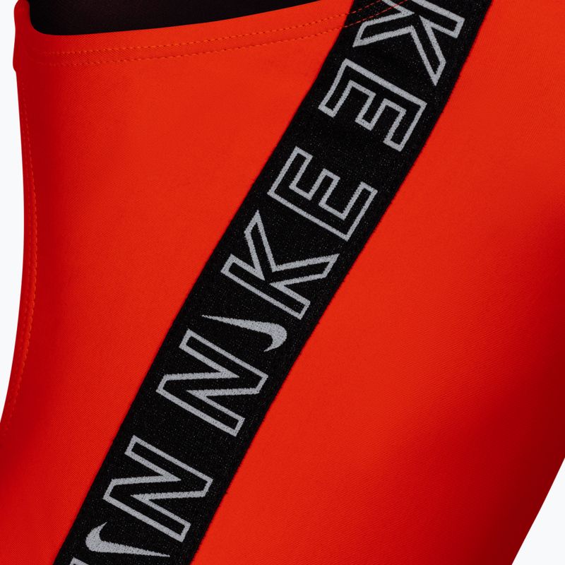 Costume de baie pentru copii NIKE LOGO TAPE roșu NESSB758 3