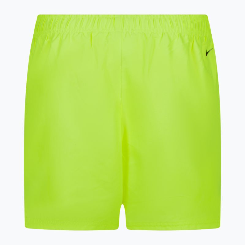 Pantaloni scurți de baie Nike Logo Solid 5" Volley pentru bărbați, galben NESSA566-737 2