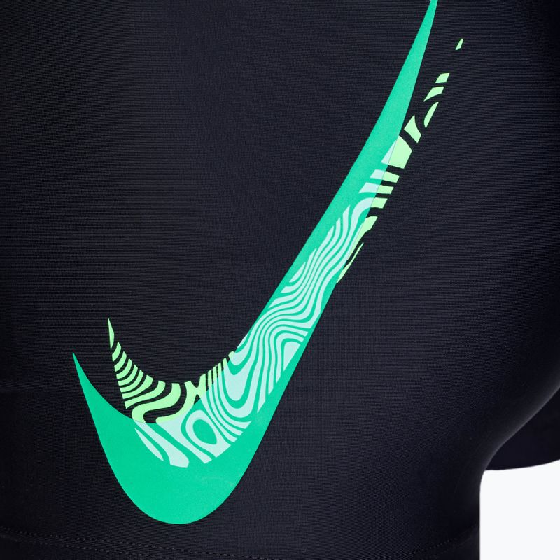 Pantaloni scurți de înot pentru bărbați Nike Liquify Aquashort verde NESSB565