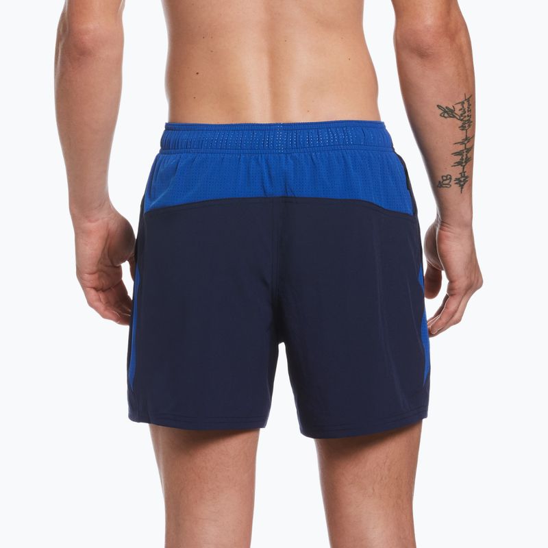 Pantaloni scurți de baie Nike Contend 5" Volley pentru bărbați, albastru marin NESSB500-440 6