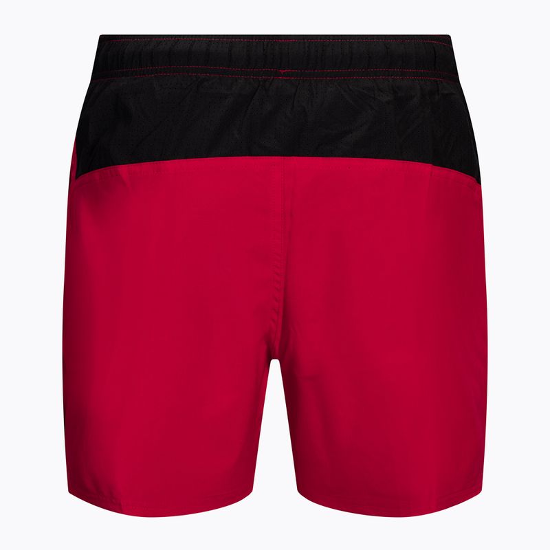 Pantaloni scurți de baie Nike Contend 5" Volley pentru bărbați, roșu NESSB500-614 2