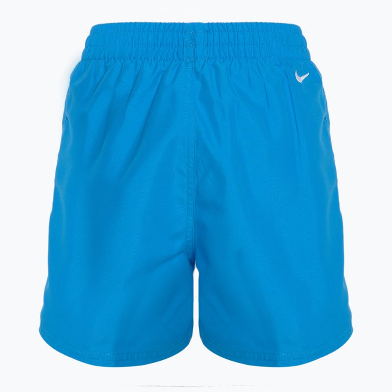 Pantaloni scurți de înot pentru copii Nike Split Logo 4" Volley photo blue 2