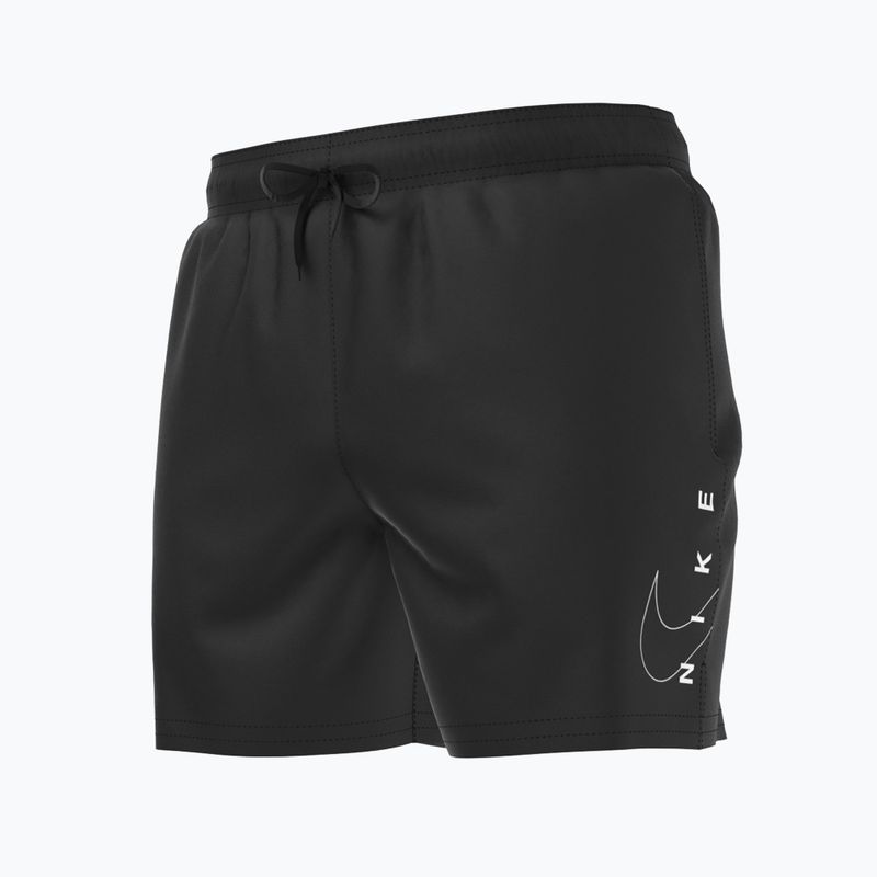 Bărbați Nike Swoosh Break 5" Volley pantaloni scurți de înot negru NESSC601-001