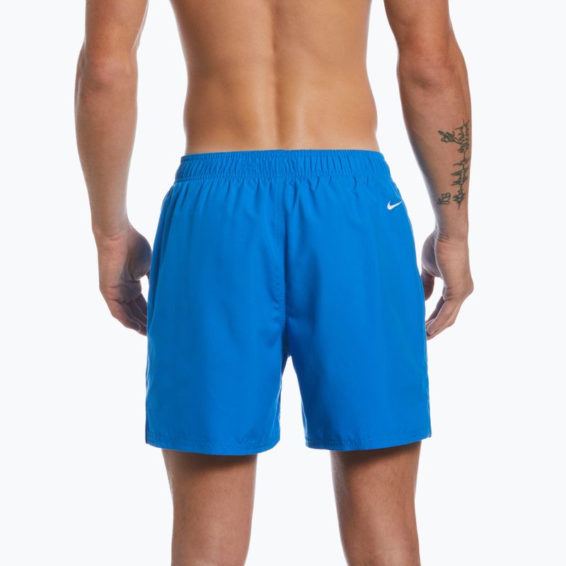 Pantaloni scurți de baie Nike Swoosh Break 5" Volley pentru bărbați, albastru NESSC601-458 6