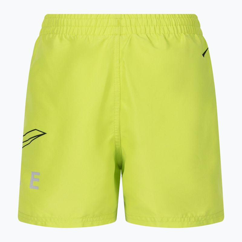 Pantaloni scurți de înot pentru copii Nike Split Logo 4" Volley, verde NESSC786-312 2