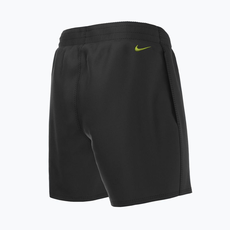 Pantaloni scurți de înot pentru copii Nike Split Logo 4" Volley negru NESSC786-001 7