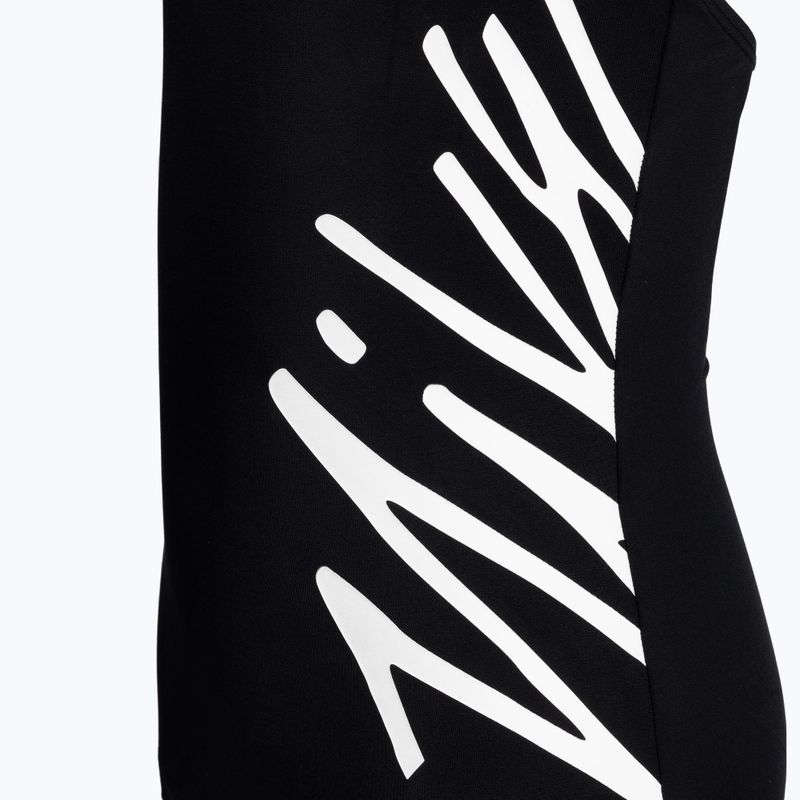 Costum de baie dintr-o singură piesă pentru copii Nike Crossback negru NESSC727-001 3