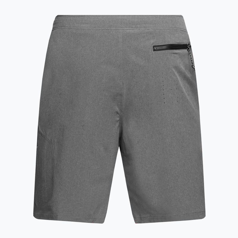 Pantaloni scurți de înot bărbați Nike Flow 9' Hybrid gri închis NESSC515 2