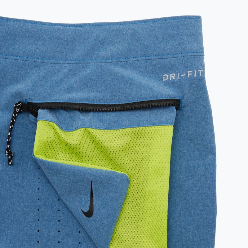 Pantaloni scurți de înot bărbați Nike Flow 9' Hybrid albastru NESSC515 11