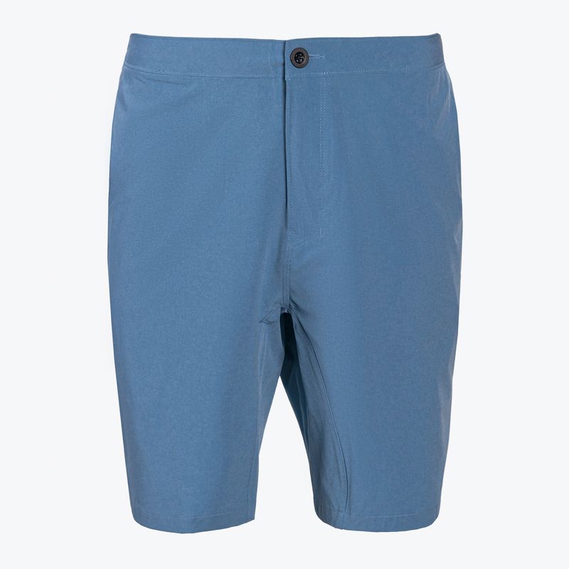 Pantaloni scurți de înot bărbați Nike Flow 9' Hybrid albastru NESSC515