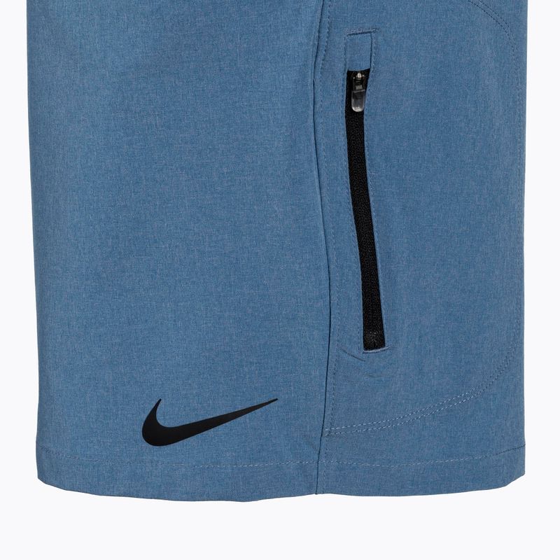 Pantaloni scurți de înot bărbați Nike Flow 9' Hybrid albastru NESSC515 4