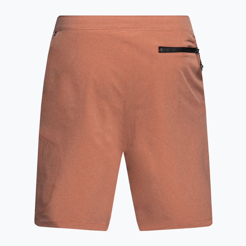 Pantaloni scurți de înot bărbați Nike Flow 9' Hybrid portocaliu NESSC515 2