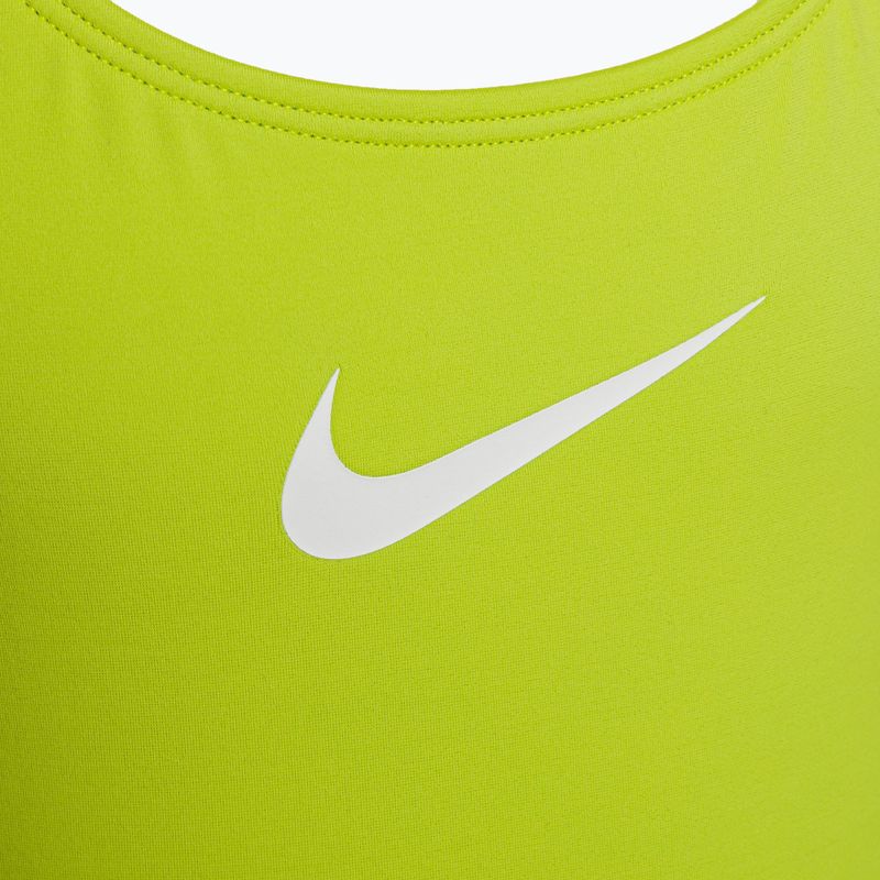 Costum de baie o piesă pentru copii Nike Essential Racerback verde NESSB711-312 3
