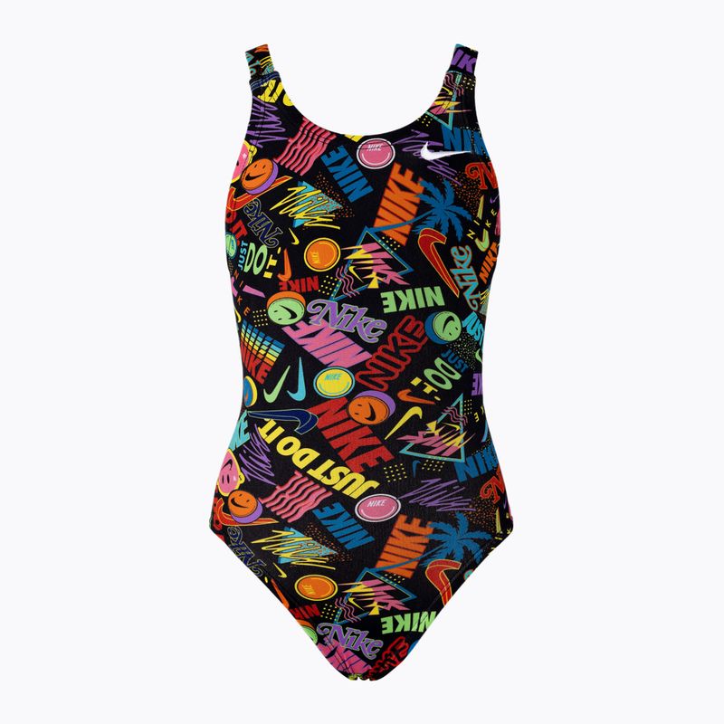 Costum de baie întreg pentru copii Nike Multiple Print Fastback Culoare NESSC755-737