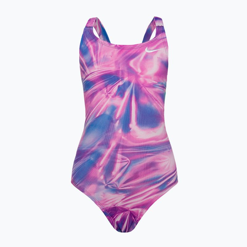 Costum de baie întreg pentru copii Nike Multiple Print Fastback Culoare NESSC755-989