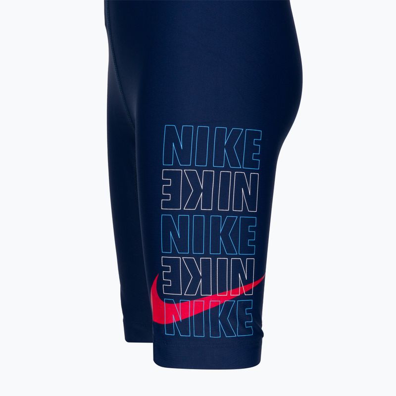 Costume de baie pentru copii Nike Multi Logo albastru marin NESSC853-440 5