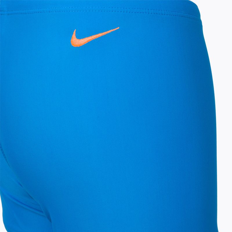 Nike Jdi Swoosh Aquashort, boxeri de înot pentru copii, albastru NESSC854-458 4