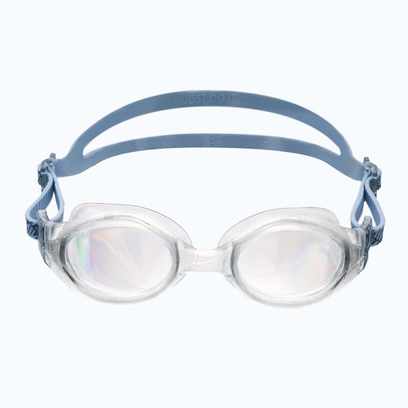 Ochelari de înot Nike Flex Fusion 000 albastru NESSC152 2