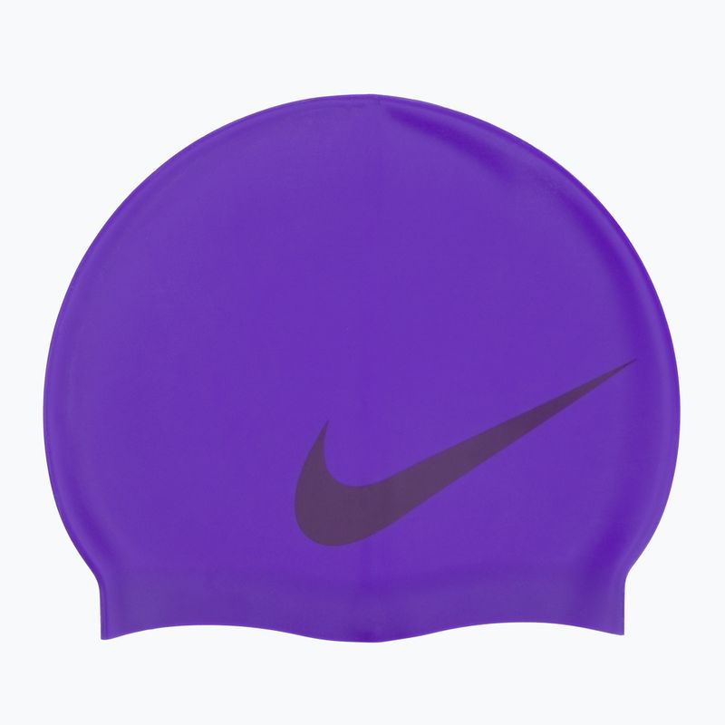 Șapcă de înot Nike Big Swoosh violet NESS8163-593