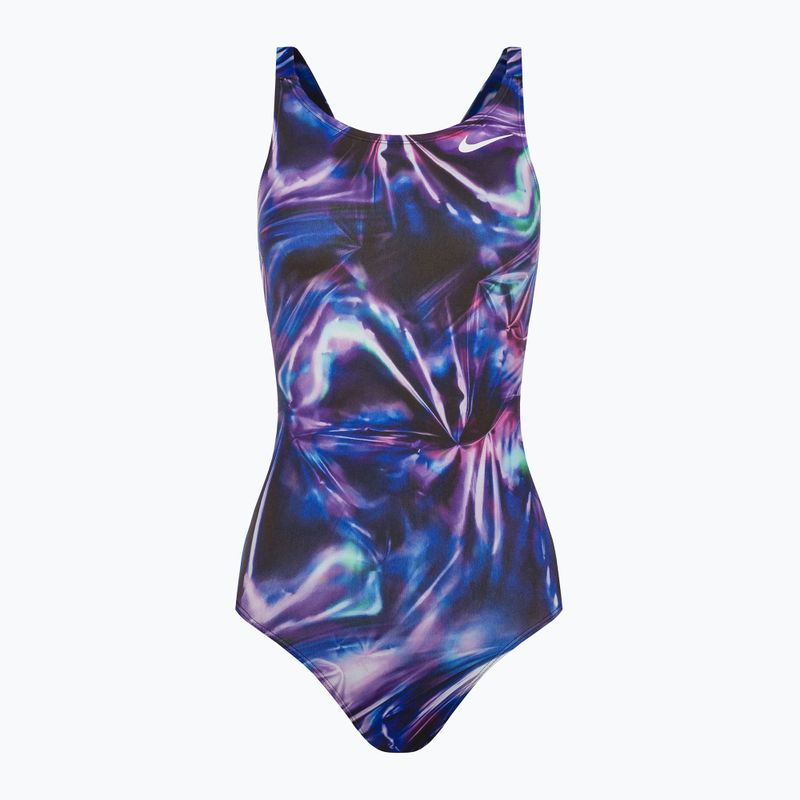 Costum de baie dintr-o singură piesă pentru femei Nike Multiple Print Fastback color NESSC010-990 5