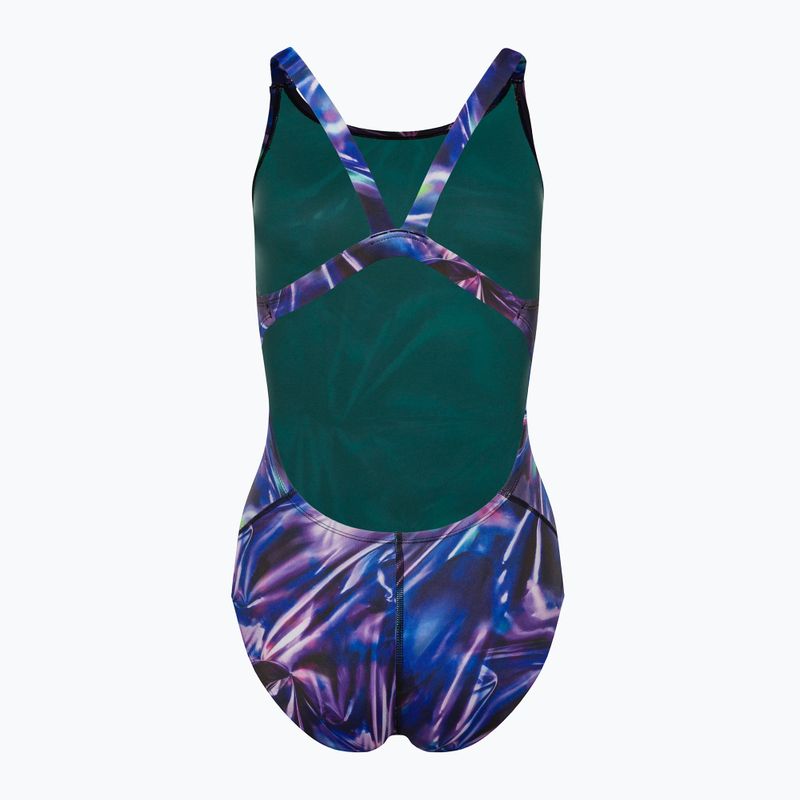 Costum de baie dintr-o singură piesă pentru femei Nike Multiple Print Fastback color NESSC010-990 6