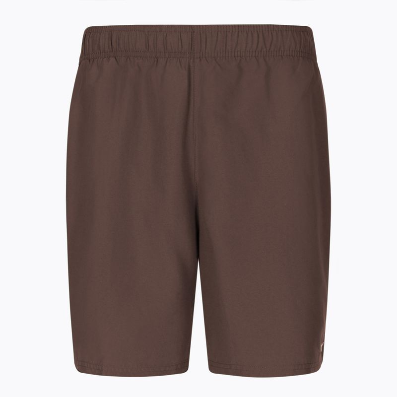 Pantaloni scurți de baie bărbați Nike Essential 7" Volley maro NESSA559-046